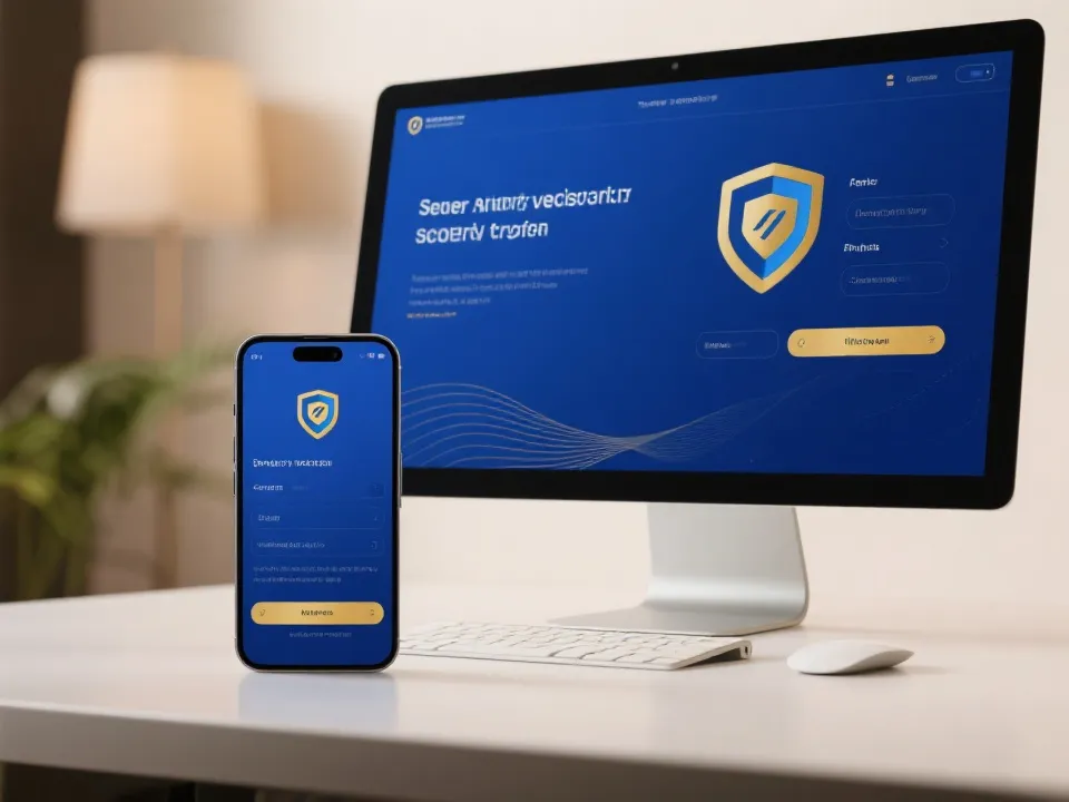 安全登录与注册流程示意图